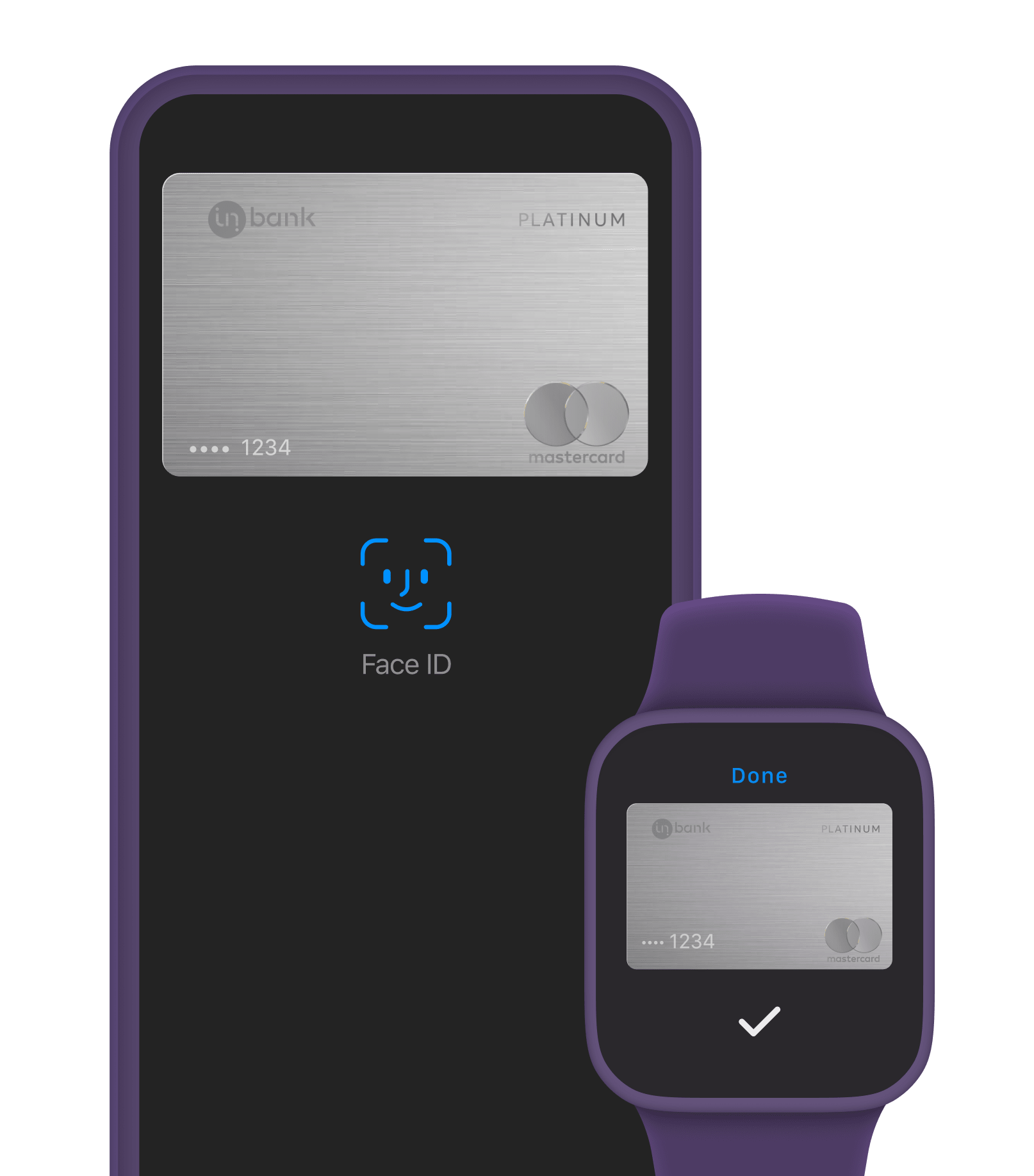 Kasuta Inbanki kaarti läbi Apple Pay maksevõimaluse. Maksevõimalus on olemas kõikides Apple'i seadmetes.